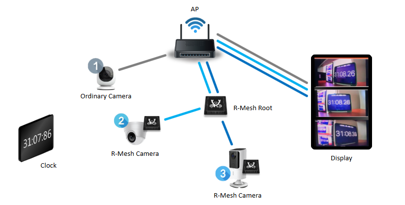 R-MESH Long-Range Camera